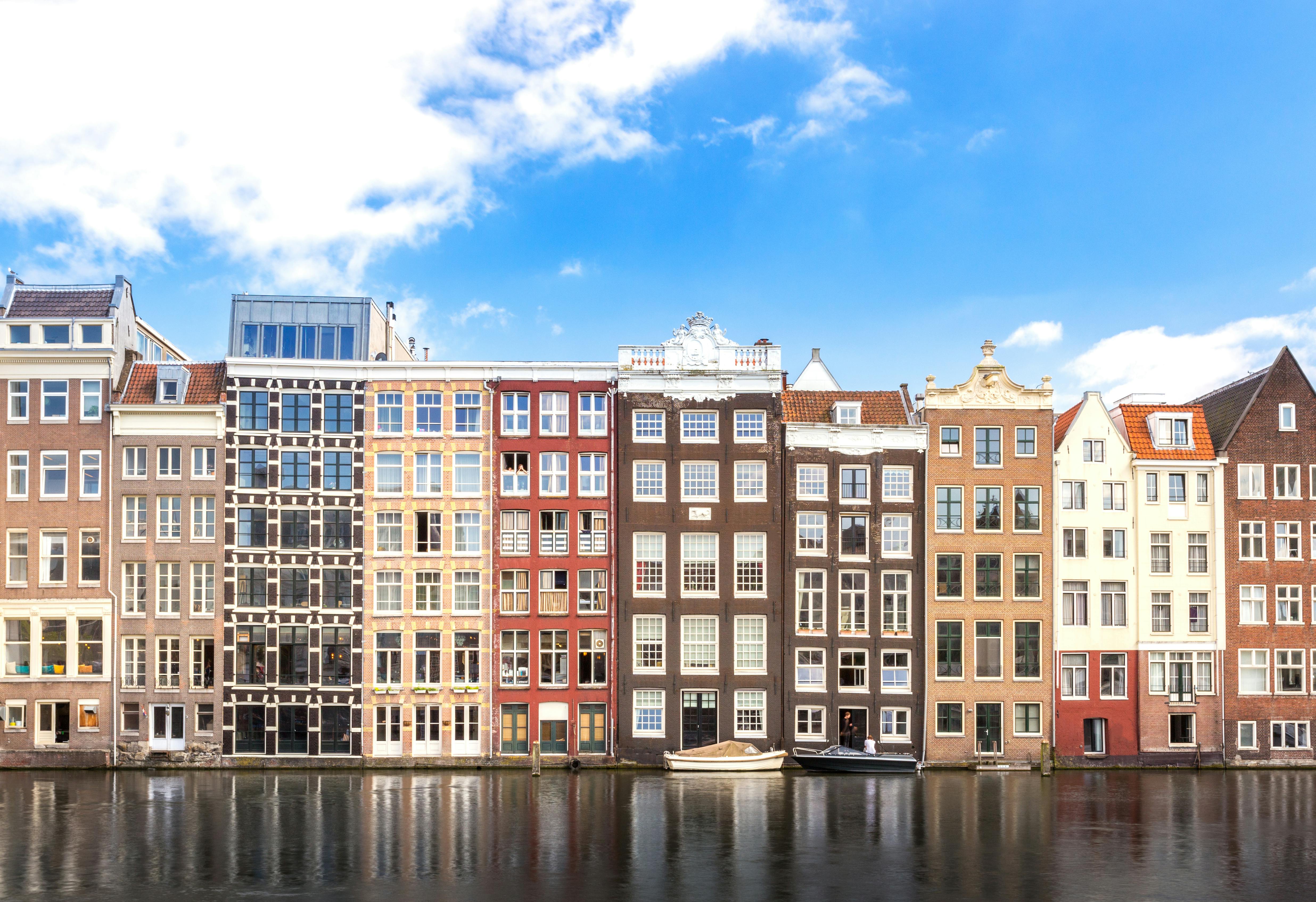 Grachtenpanden in Amsterdam